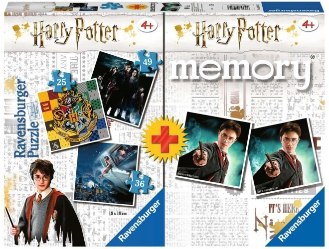 Ravensburger Puzzle Harry Potter 3in1 für Kinder