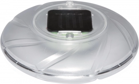 Solar schwimmendes LED-Poollicht BESTWAY, Durchmesser 18 cm