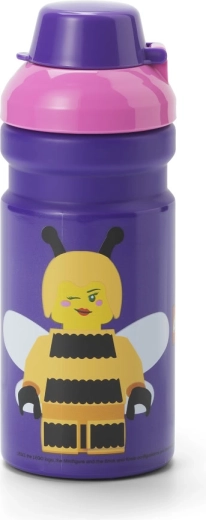 LEGO Bee Trinkflasche lila