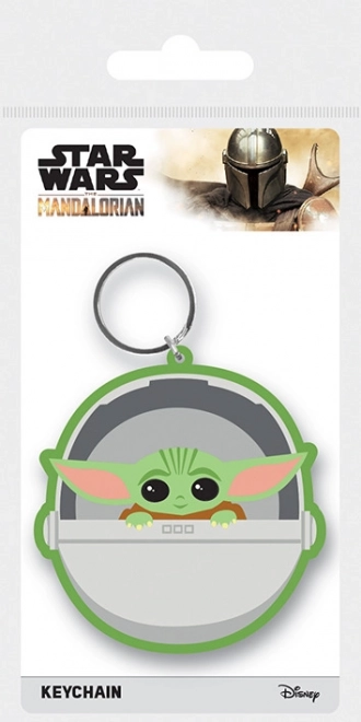 Gummischlüsselanhänger, Mandalorian