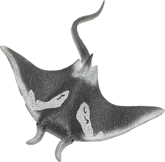 Gummirochen (Manta) 13 cm