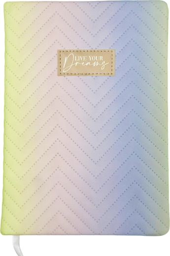 Notizbuch A5 mit Gradient-PU-Umschlag – 1 Stück