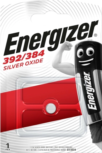 Uhrenbatterie ENERGIZER 392/384 1,55 V, 41 mAh
