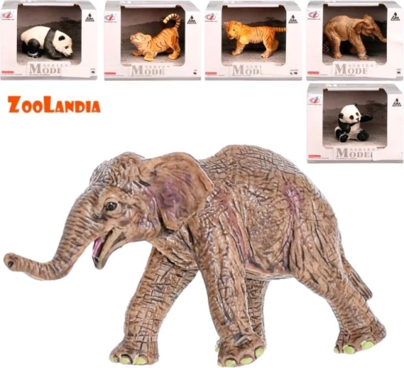 Safari-Jungtiere – Kunststofffigur (1 Stk., 6 Arten)