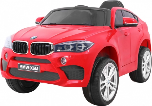 Elektrisches Kinderauto BMW X6M – rotes SUV mit Fernsteuerung