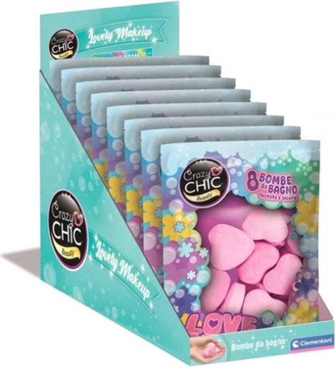 Crazy Chic herzförmige Badebomben