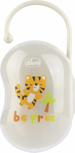 Chicco Schnullerbox Easy Box doppelt – neutraler Tiger