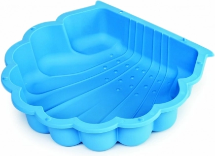 Sandkasten Muschel blau