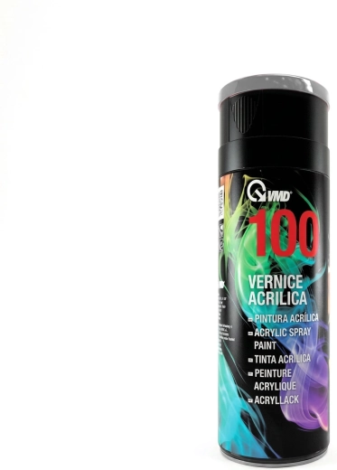 Acryl-Emaille-Sprühlack für Metall, Kunststoff und Holz 400 ml – Aluminium