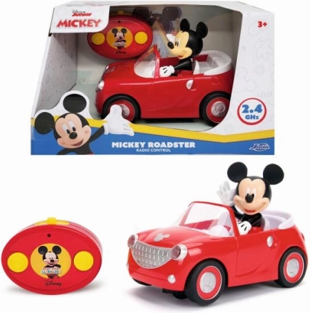RC-Auto Mickey Roadster mit Fernsteuerung 2,4 GHz – rot