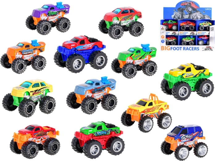 Metallgeländewagen mit Freilauf 7,5–8,5 cm