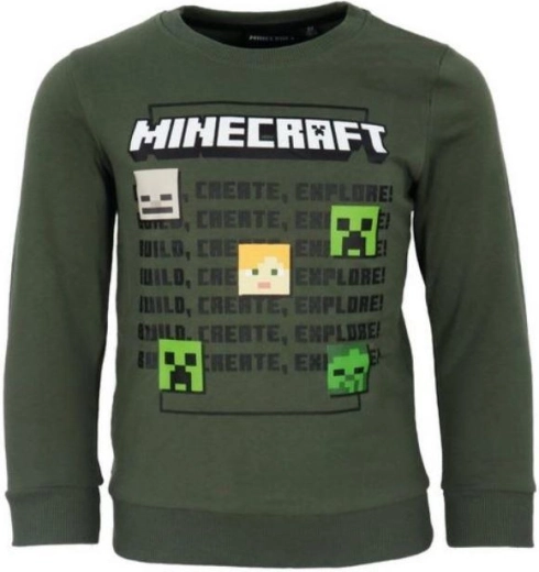Minecraft-Sweatshirt 2. Wahl – Größe: 152