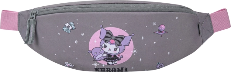Baagl Bauchtasche Snap Kuromi grau