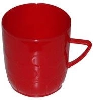 Plastikbecher mit Kreisen 0,2 l – Farbmix
