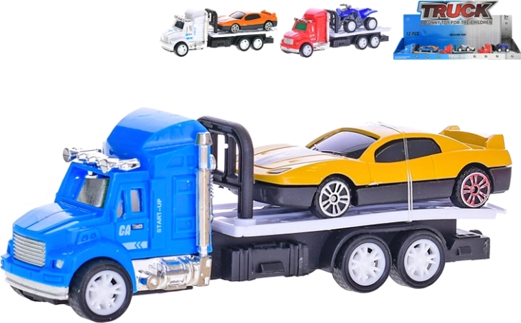 Schwungrad-Lkw mit Minifahrzeug 12,5 cm