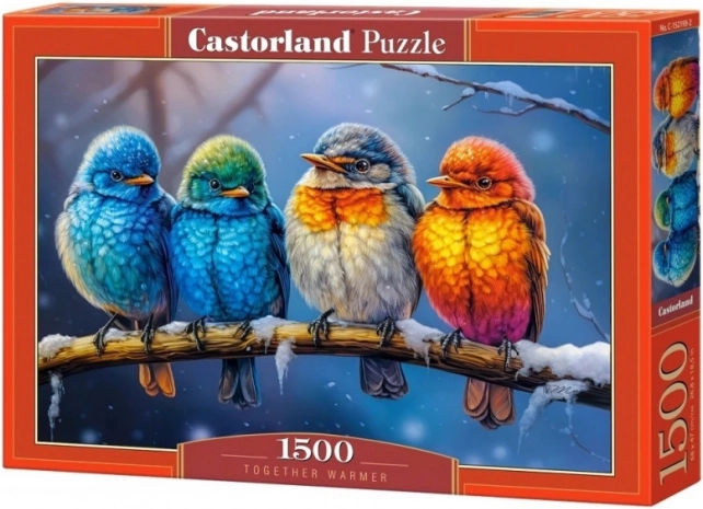 Puzzle 1500 Teile Vögel Gemeinsam wärmer