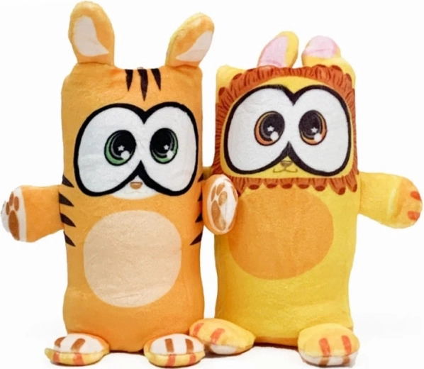 Maskottchen Dublusie – wendbarer Tiger/Löwe