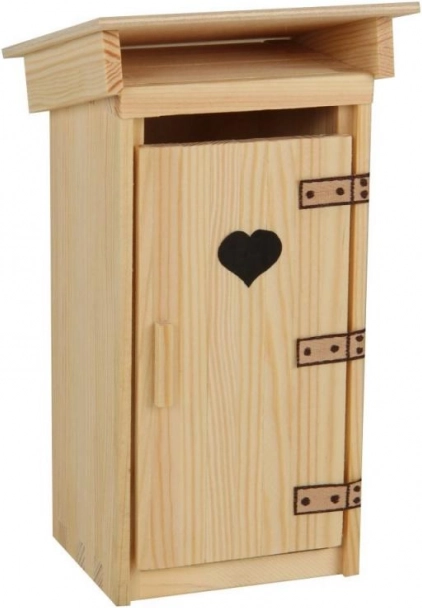 Holzbausatz Aborthäuschen 1:16 – Klebemodell