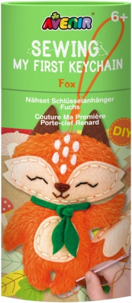 Kreativset Nähen Sie einen Schlüsselanhänger - Fuchs