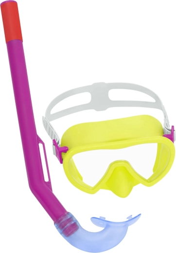 Bestway Junior-Schnorchelset Gelb – Maske und Schnorchel