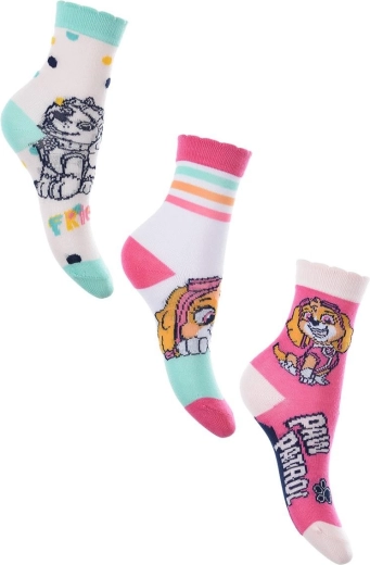 Set mit 3 Paar Socken Paw Patrol