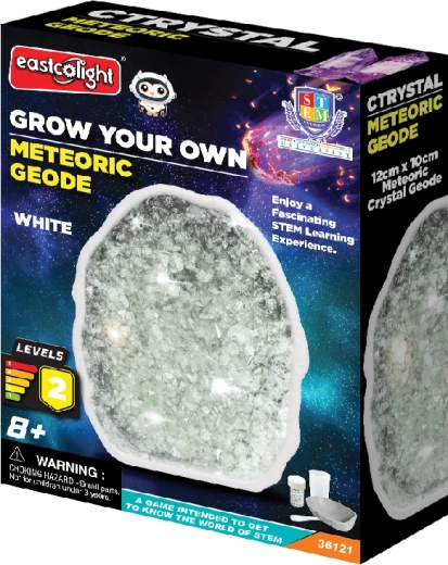 Eastcolight Meteor-Geode zum Züchten von Kristallen, weiß