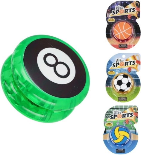 Leuchtendes Jo-Jo – Sportmotive