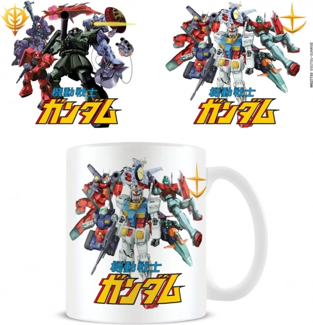 Becher GUNDAM Mech Mash Up 315 ml