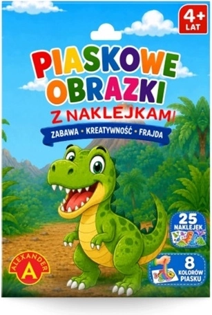 Kreativset Sandbilder Dinosaurier
