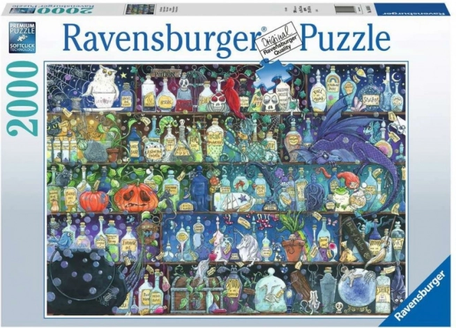 RAVENSBURGER Puzzle 2000 Teile – Gifte und Tränke