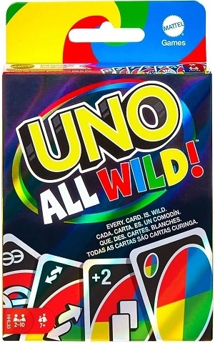 Mattel Uno All Wild – Kartenspiel