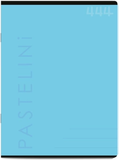 Heft A4 PASTELINI blau, liniert 40 Blatt