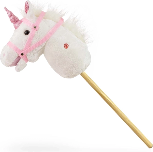 Steckenpferd Einhorn Milly Mally weiß – 1 Stück