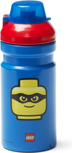 Lego Iconic Kindertrinkflasche rot-blau 390 ml