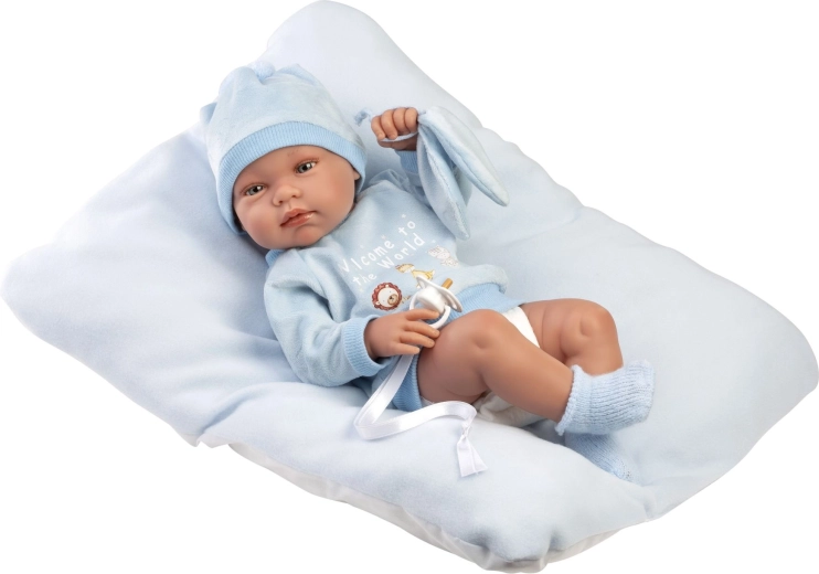 Llorens New Born – realistisches Neugeborenen-Baby (Junge) 43 cm
