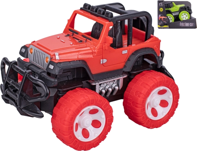 Geländewagen mit Schwungrad 13 cm