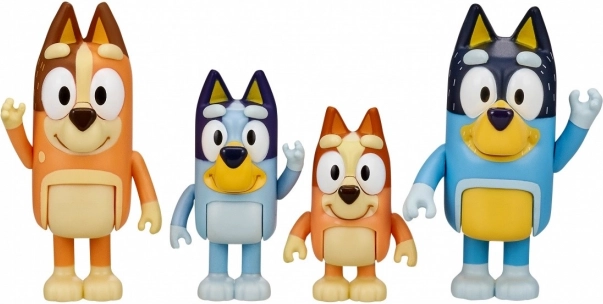 Bluey Figuren – Familien-4er-Pack