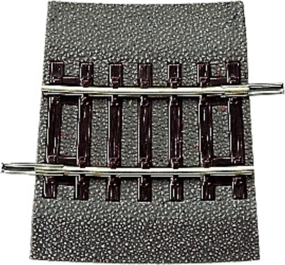 Roco Line gebogenes Gleis mit Unterbau