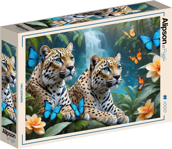 Alipson Puzzle Zwei Leoparden 1000 Teile