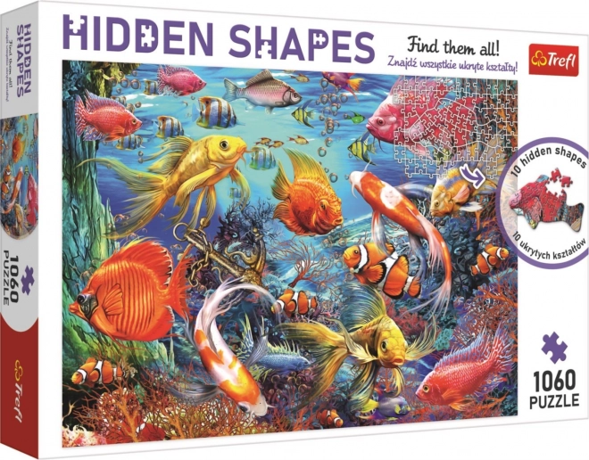 Puzzle Hidden Shapes: Unterwasserleben