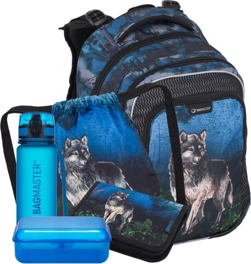 Bagmaster LUMI Schulset für Erstklässler – Wolf