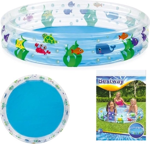Bestway Kinder Aufblasbarer Pool Ozean 152x30 cm
