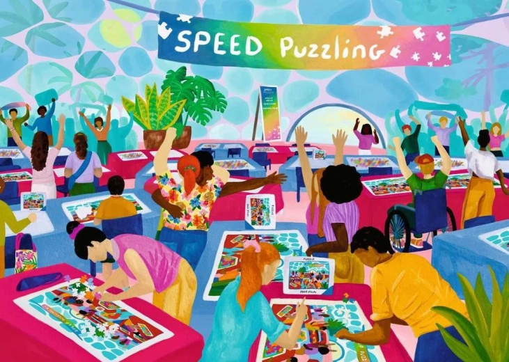 Ravensburger Puzzle für Speed-Puzzling mit 1000 Teilen