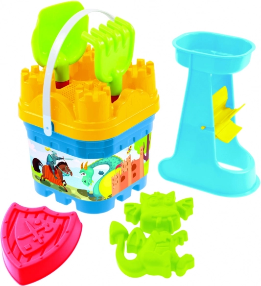 Sandspiel-Set mit Burg und Wassermühle