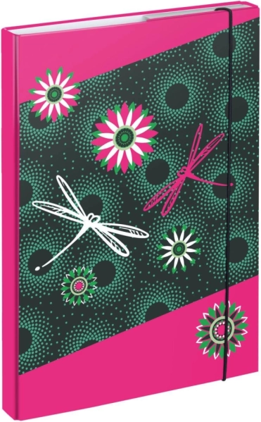 Umschläge für Schulhefte A4 Blumen