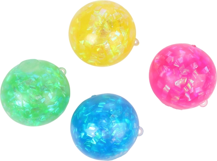 Antistress Glitzer-Wasserball 7 cm