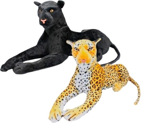 Plüsch-Leopard und -Panther