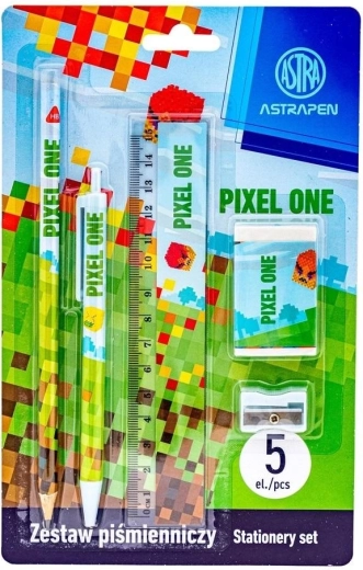 Astra Schreibset Pixel One – 5-teiliges Set