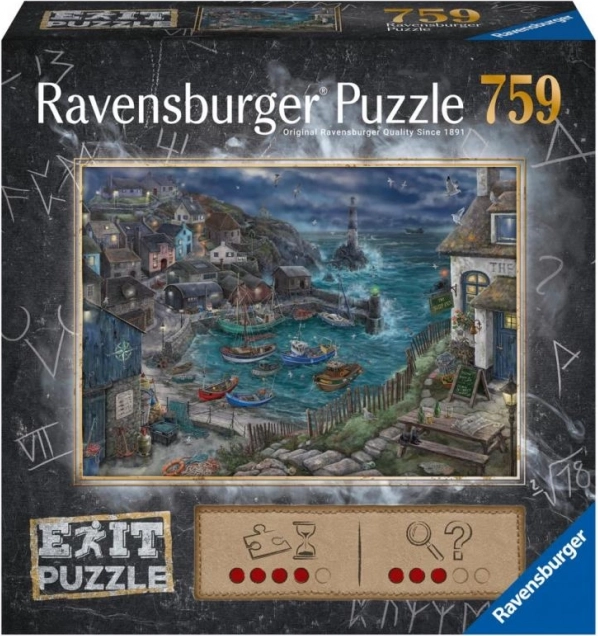 Escape-Puzzle RAVENSBURGER – Fischerdorf, 759 Teile