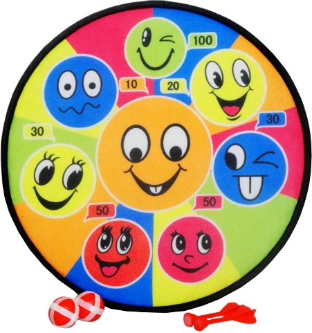 Klebescheibe mit Klettverschluss für Kinder